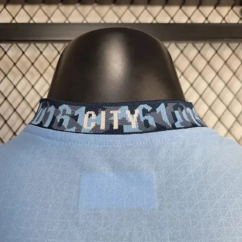 "Camisa Manchester City Home 24/25 - Jogador Masculina Azul - Netmantos"