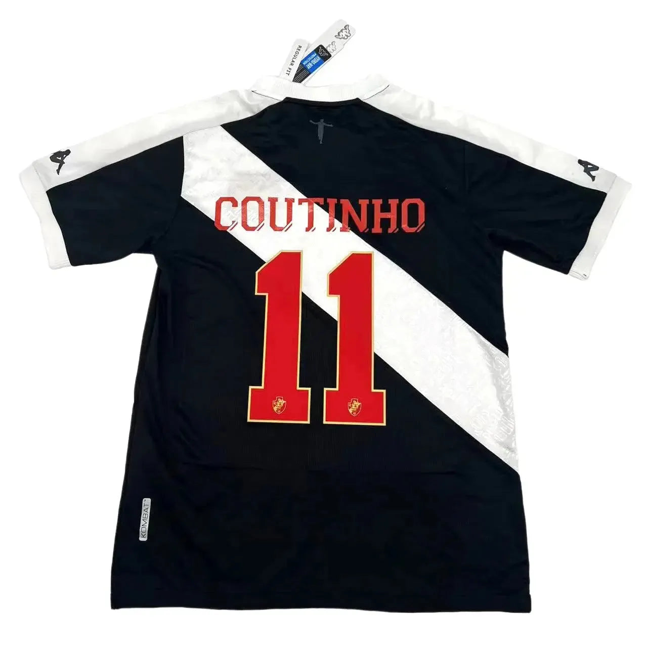 "Camisa Vasco Home 24/25 - Torcedor Masculina Preta - Netmantos"