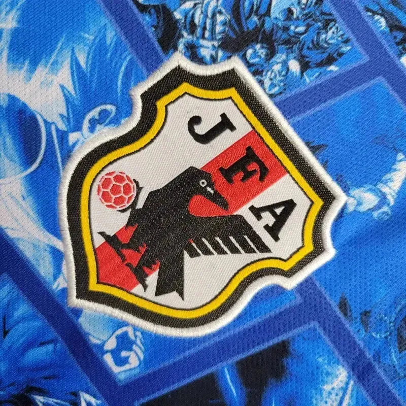 "Camisa Japão Edição Especial Dragon Ball 24/25 - Torcedor Masculina Azul - Netmantos"