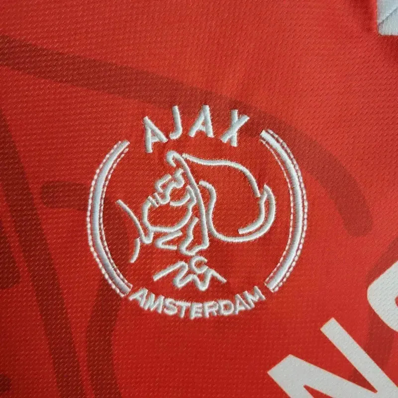 "Camisa Ajax Retrô Home 1995/96 - Torcedor Masculina - Netmantos"