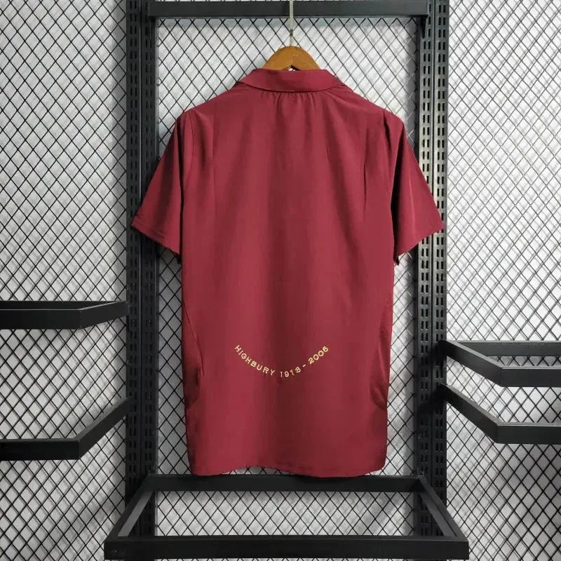 "Camisa Arsenal Retrô 2005/06 - Torcedor Masculina Vermelha - Netmantos"