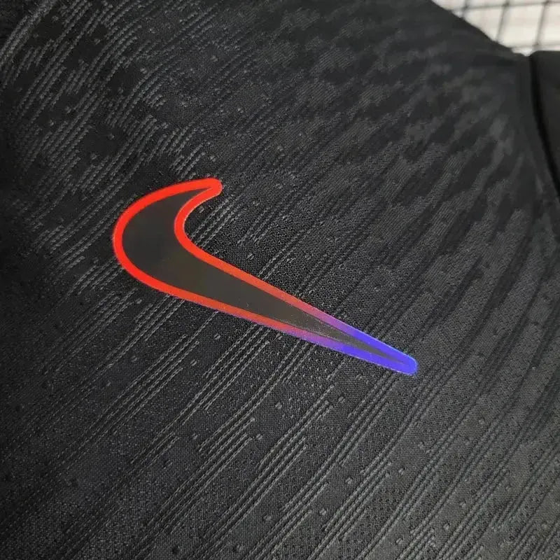 "Camisa Barcelona Away 24/25 - Jogador Masculina Preta - Netmantos"