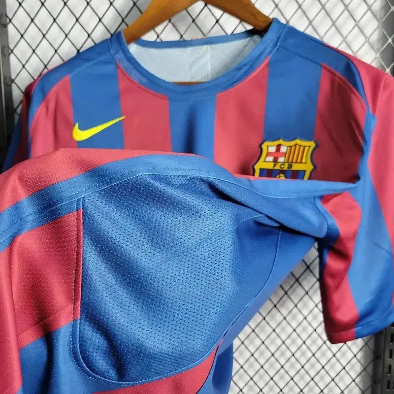 "Camisa Barcelona Home Retrô 2006 - Torcedor Masculina - Netmantos"