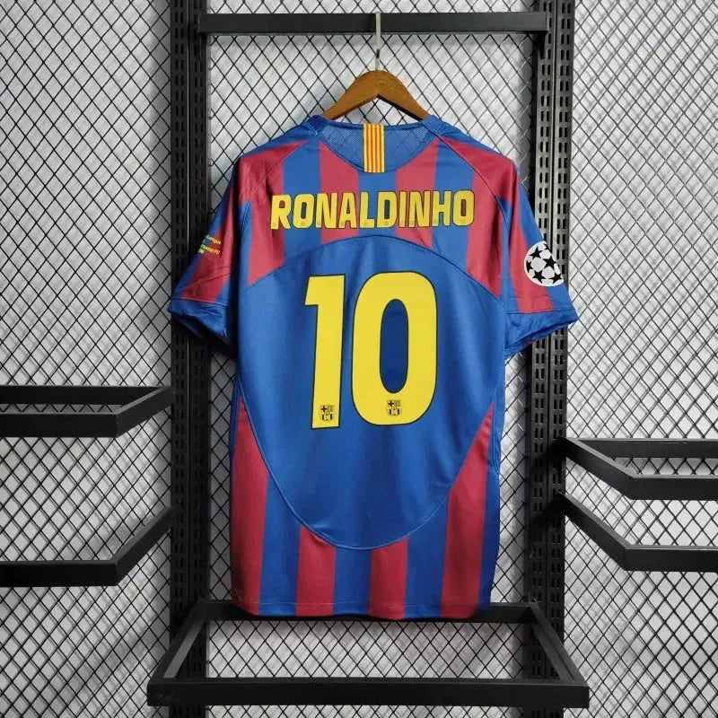 "Camisa Barcelona Home Retrô 2006 - Torcedor Masculina - Netmantos"