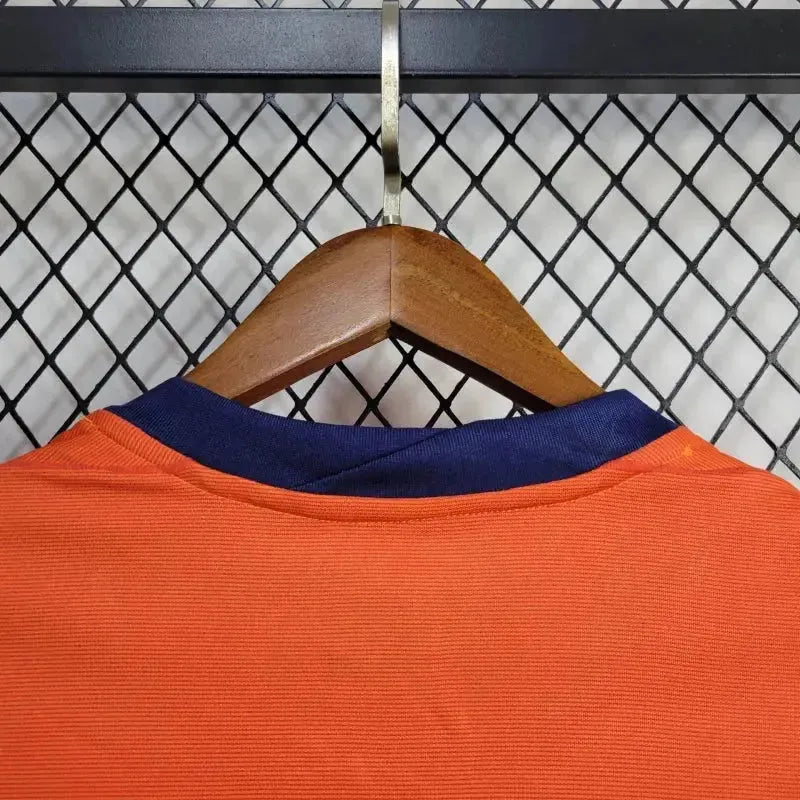 "Camisa Holanda Home 24/25 - Torcedor Masculina Laranja - Netmantos"