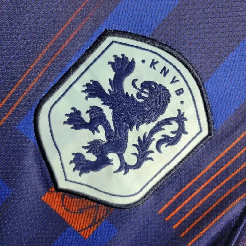 "Camisa Holanda Away 24/25 - Torcedor Masculina Azul - Netmantos"