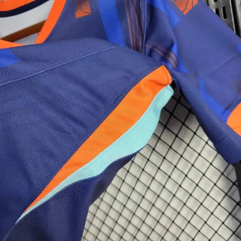 "Camisa Holanda Away 24/25 - Torcedor Masculina Azul - Netmantos"