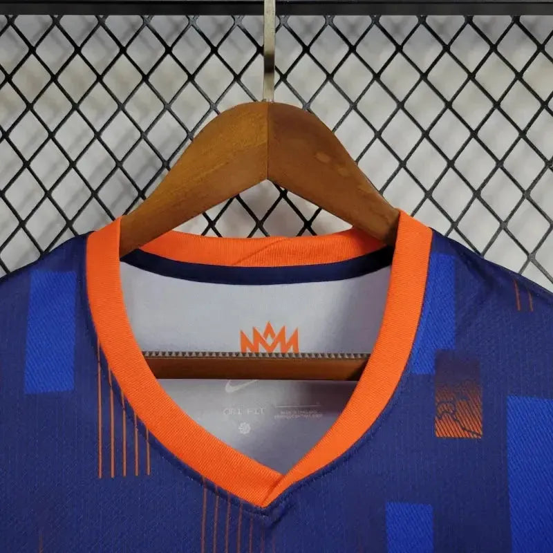 "Camisa Holanda Away 24/25 - Torcedor Masculina Azul - Netmantos"