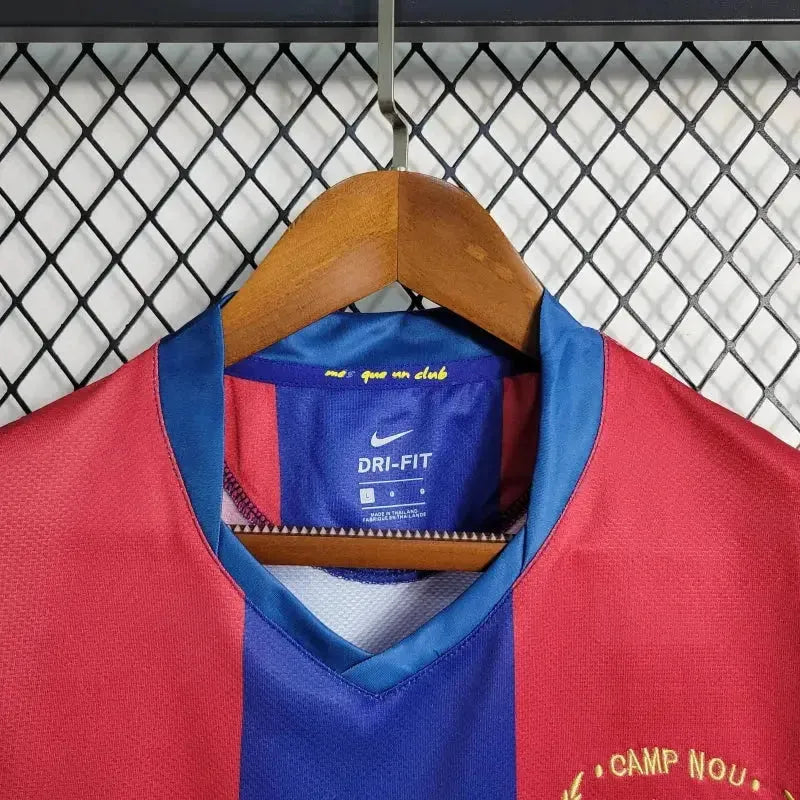 "Camisa Barcelona Home Retrô 2007/08 - Torcedor Masculina - Netmantos"
