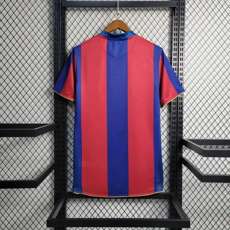 "Camisa Barcelona Home Retrô 2007/08 - Torcedor Masculina - Netmantos"