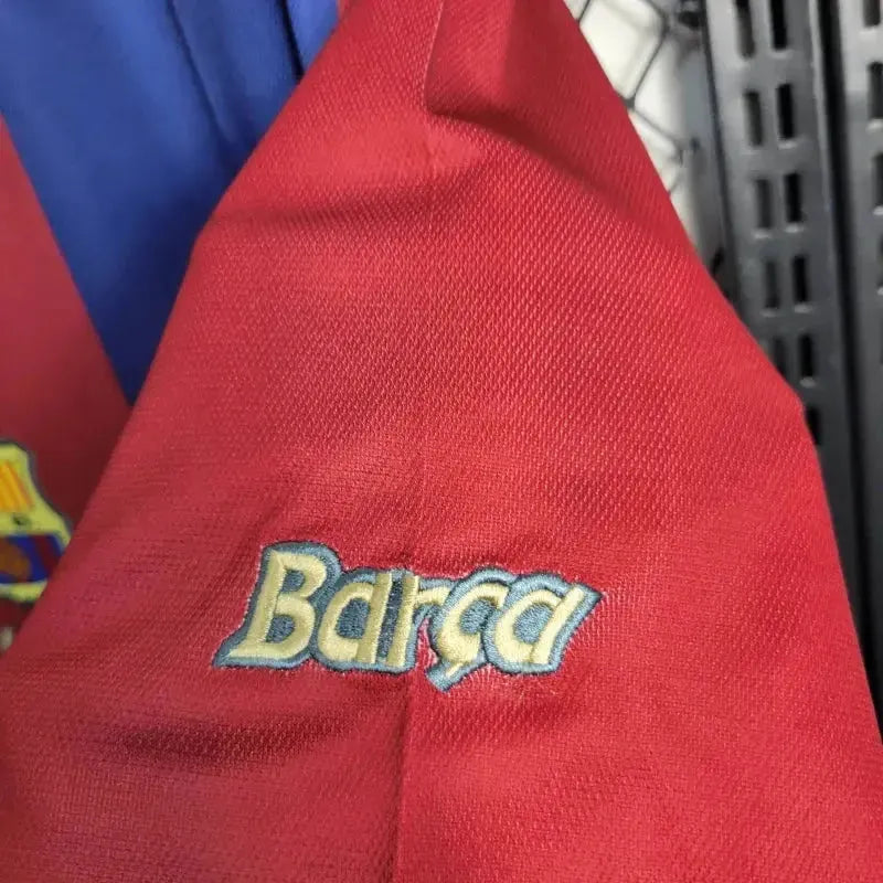 "Camisa Barcelona Home Retrô 1998/99 - Torcedor Masculina - Netmantos"