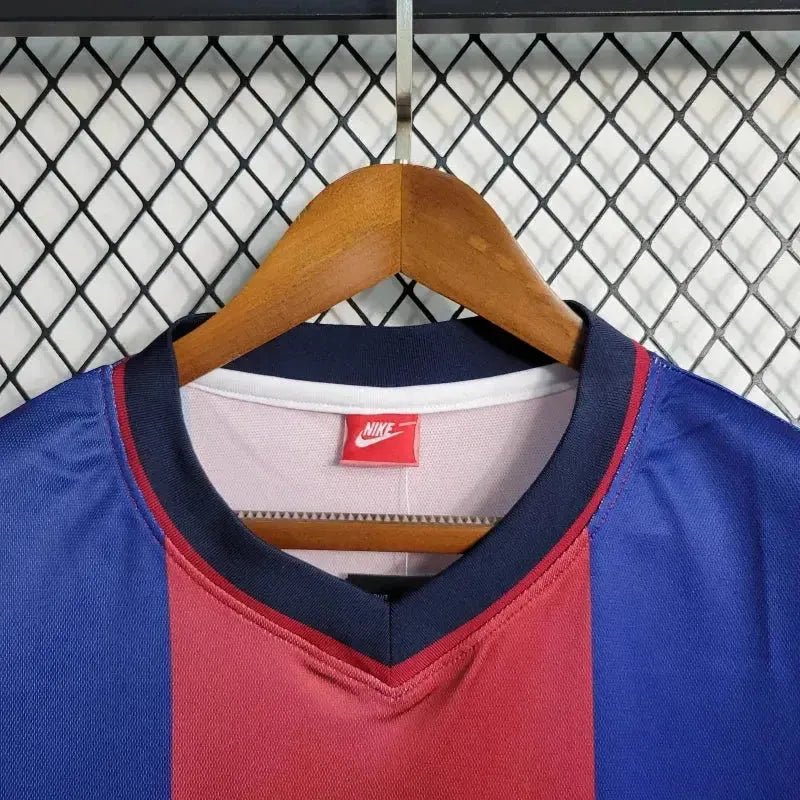 "Camisa Barcelona Home Retrô 1998/99 - Torcedor Masculina - Netmantos"