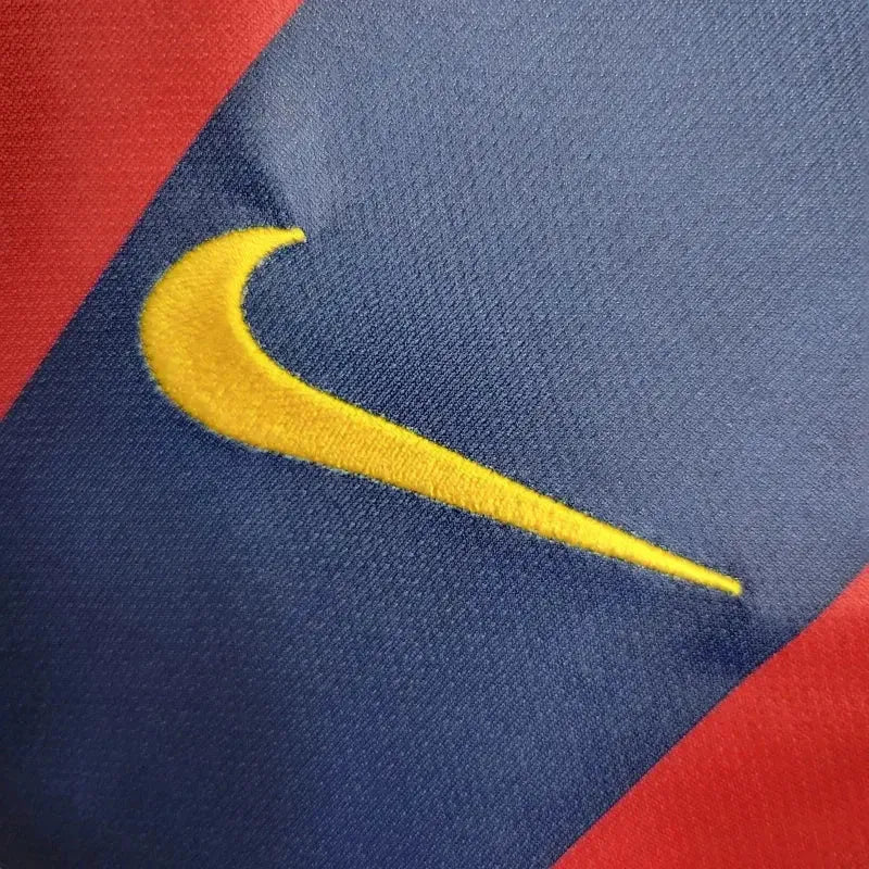 "Camisa Barcelona Home Retrô 2014/15 - Torcedor Masculina Manga Longa - Netmantos"