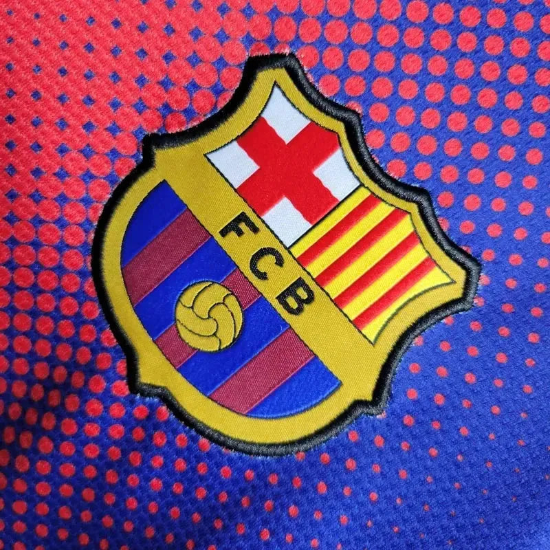 "Camisa Barcelona Home Retrô 2012/13 - Torcedor Masculina Manga Longa - Netmantos"