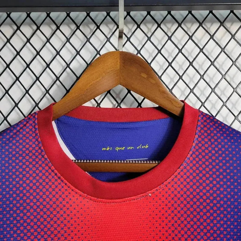 "Camisa Barcelona Home Retrô 2012/13 - Torcedor Masculina Manga Longa - Netmantos"