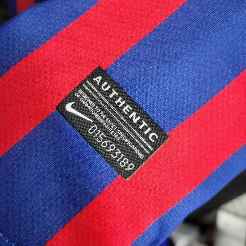 "Camisa Barcelona Home Retrô 2011/12 - Torcedor Masculina Manga Longa - Netmantos"
