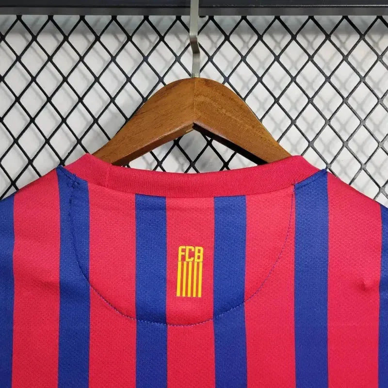 "Camisa Barcelona Home Retrô 2011/12 - Torcedor Masculina Manga Longa - Netmantos"