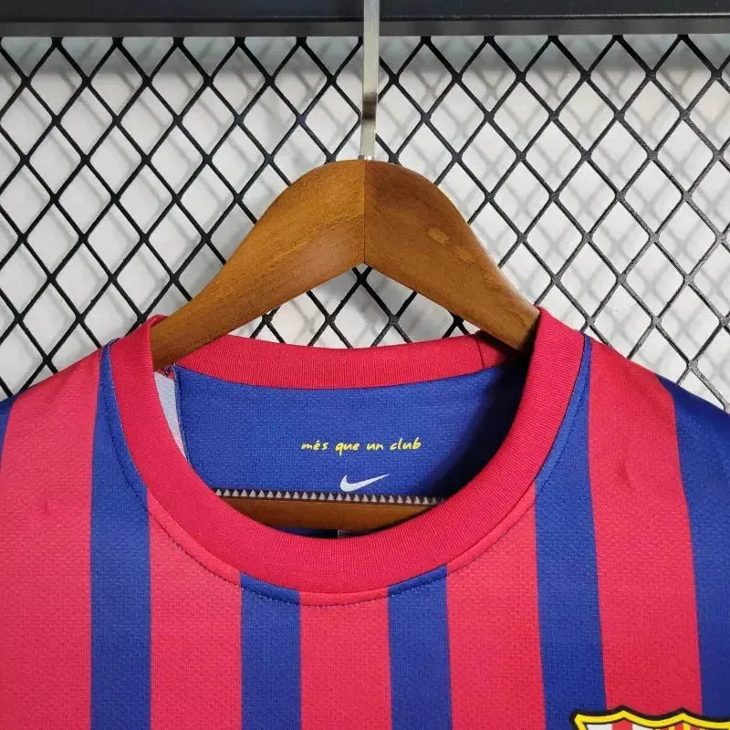 "Camisa Barcelona Home Retrô 2011/12 - Torcedor Masculina Manga Longa - Netmantos"