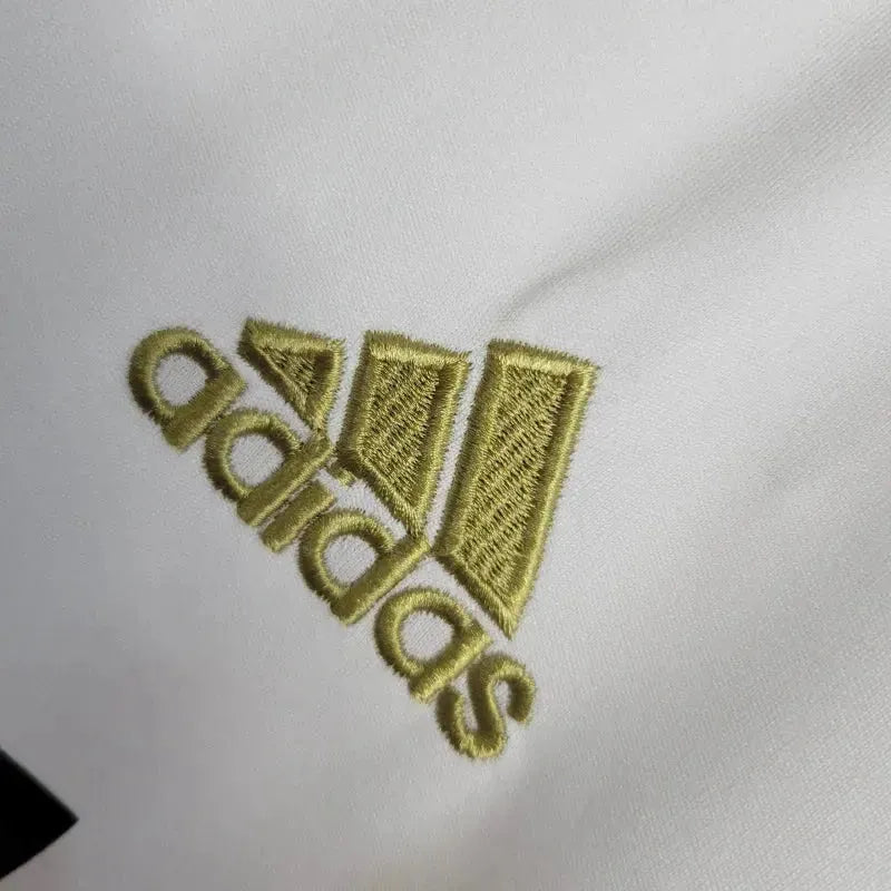 "Camisa Real Madrid Home Retrô 2011/12 - Torcedor Masculina Branca Manga Longa - Netmantos"