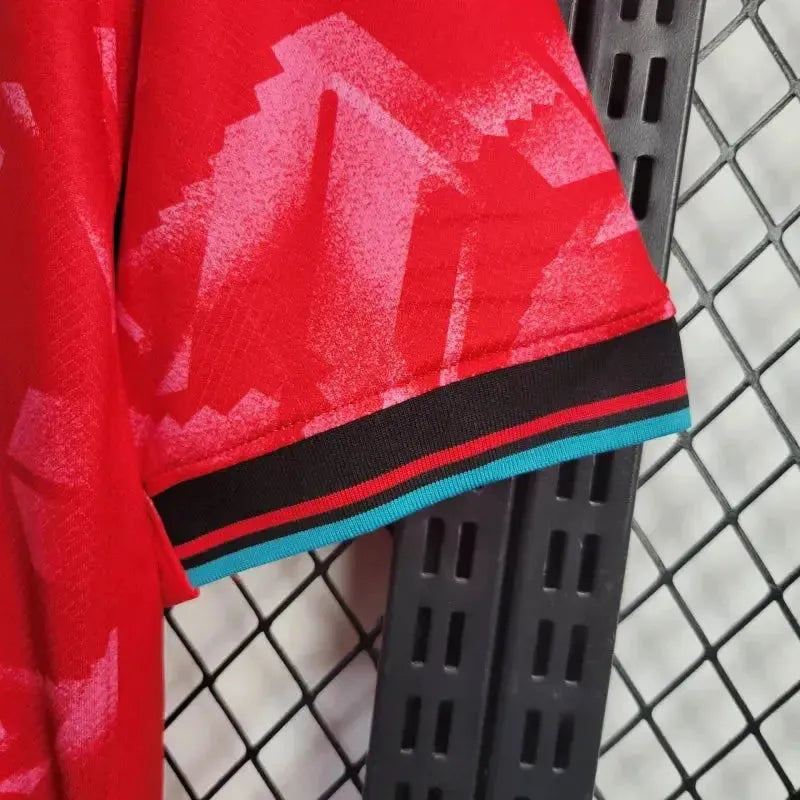 "Camisa Coréia Home 24/25 - Torcedor Masculina Vermelha - Netmantos"