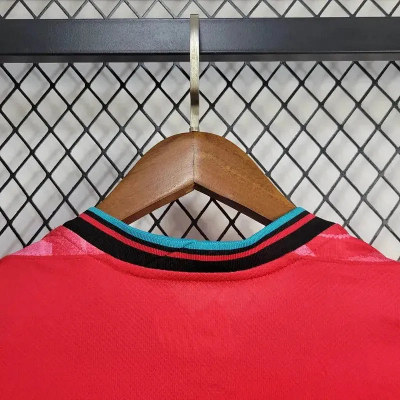"Camisa Coréia Home 24/25 - Torcedor Masculina Vermelha - Netmantos"