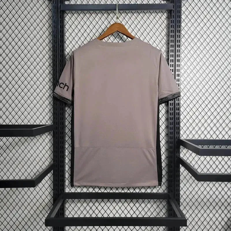 "Camisa Tottenham Away II 23/24 - Torcedor Masculina Marrom - Netmantos"