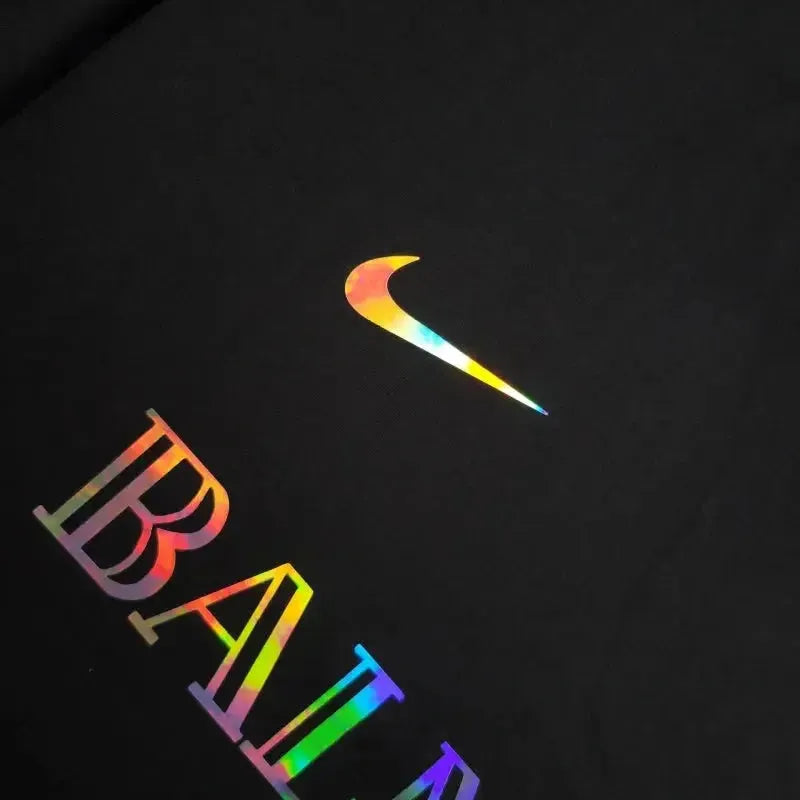 "Camisa Timão BALMAIN 24/25 - Torcedor Masculina Refletiva Preta - Netmantos"