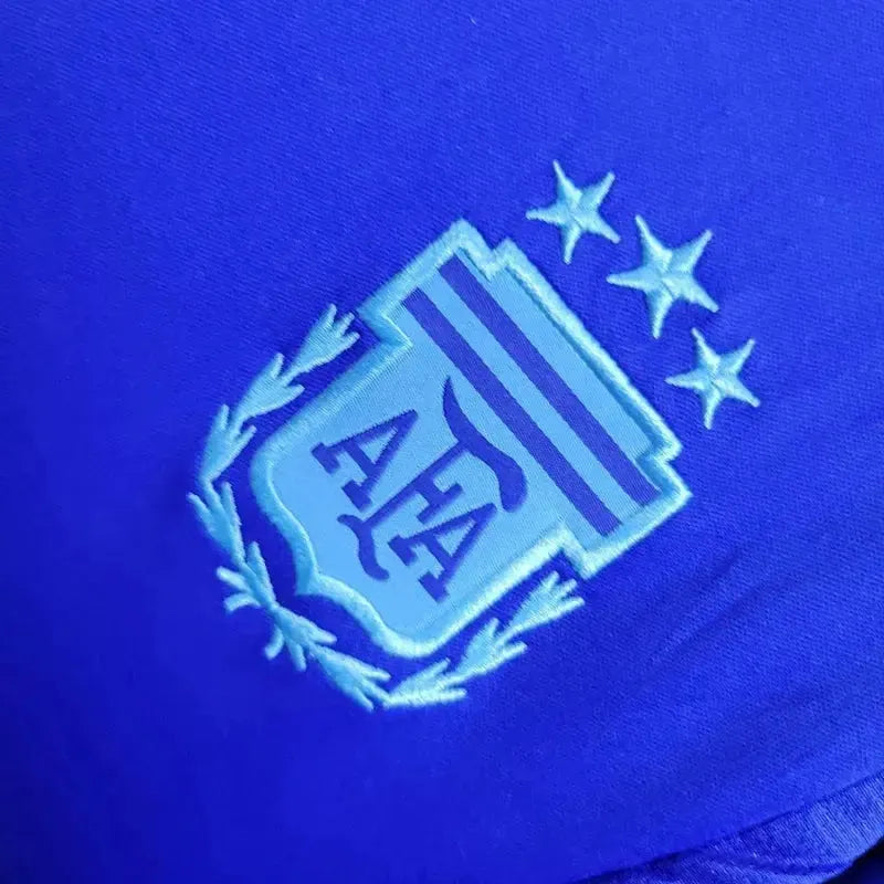 "Camisa Argentina Away 24/25 - Torcedor Feminina Azul - Netmantos"