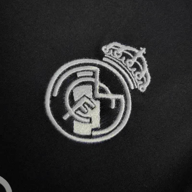 "Camisa Real Madrid Fourth Y3 24/25 - Torcedor Infantil Preta - Netmantos"