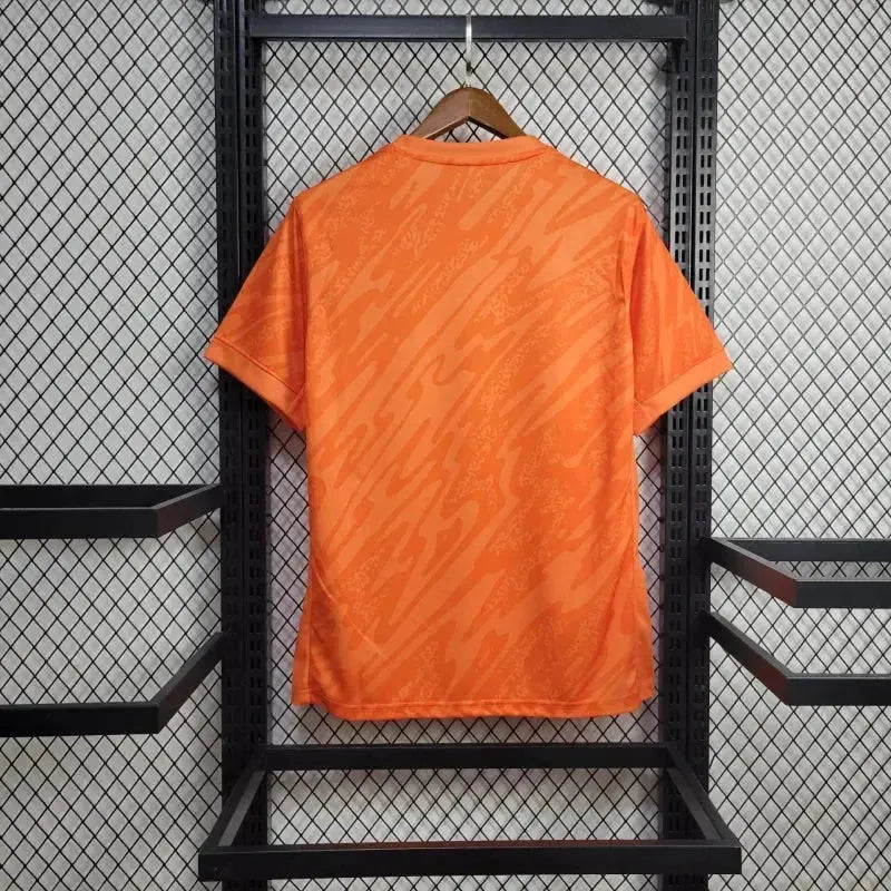"Camisa Inglaterra Goleiro 24/25 - Torcedor Masculina Laranja - Netmantos"