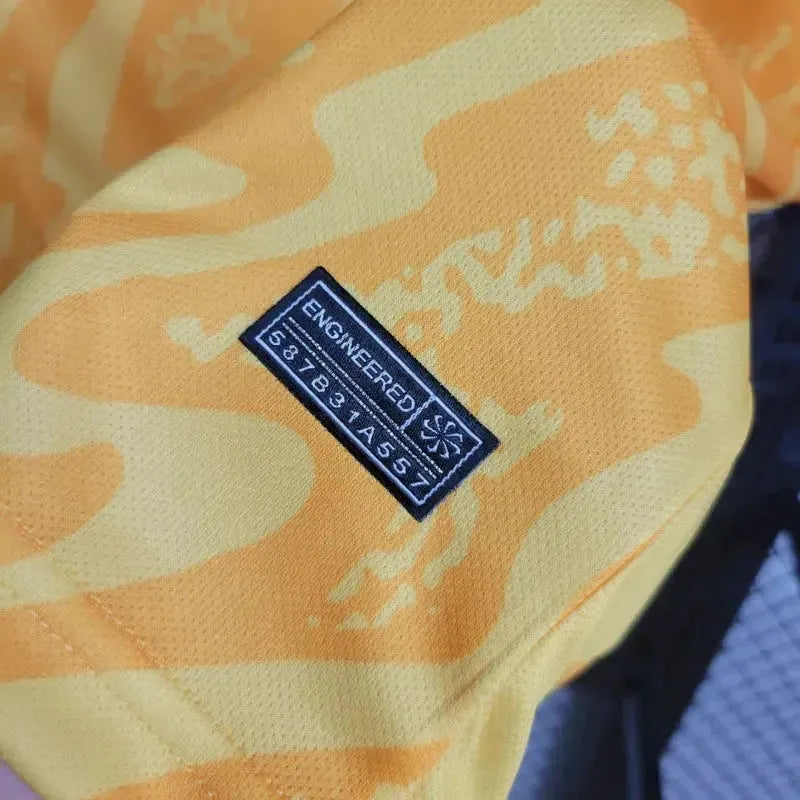 "Camisa Portugal Goleiro 24/25 - Torcedor Masculina Amarela - Netmantos"