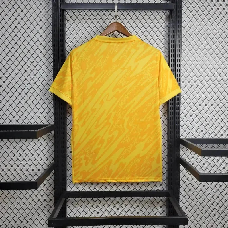 "Camisa Portugal Goleiro 24/25 - Torcedor Masculina Amarela - Netmantos"