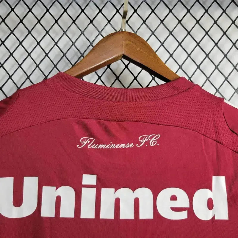 "Camisa Fluminense Retrô Home 2010 - Torcedor Masculina Vermelha e Verde - Netmantos"