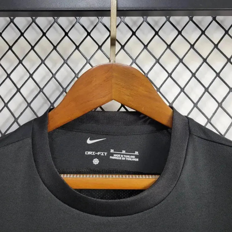 "Camisa Sporting Away 3 24/25 - Torcedor Infantil Preta - Netmantos"