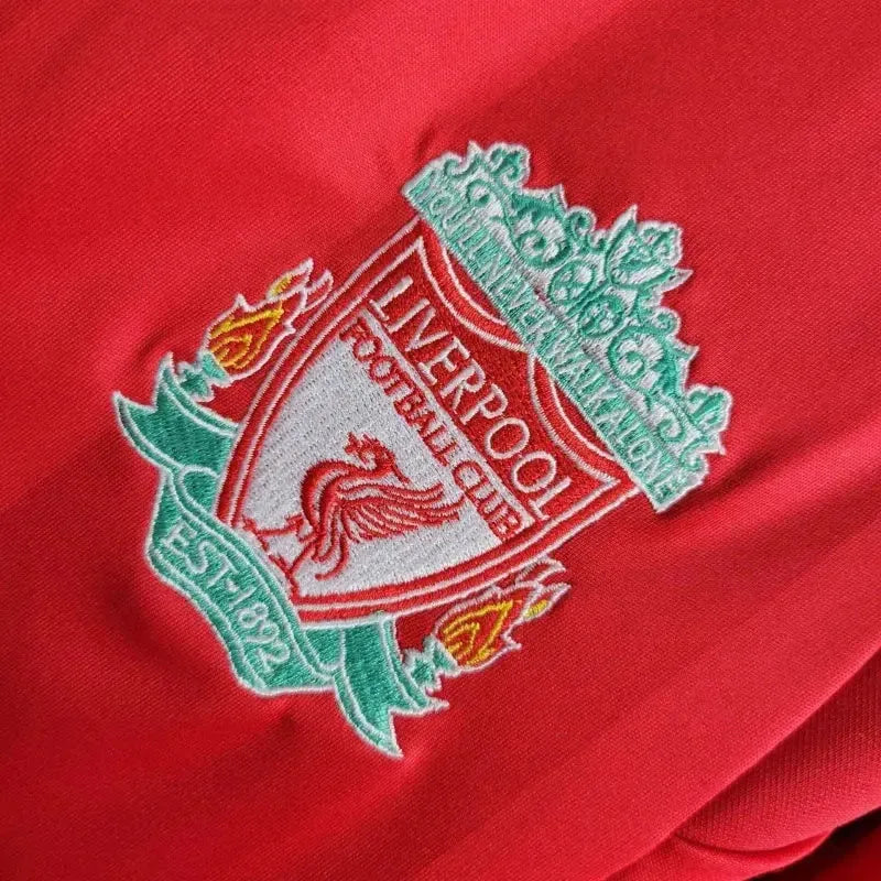 "Camisa Liverpool Retrô 2008/09 - Torcedor Masculina Vermelha - Netmantos"