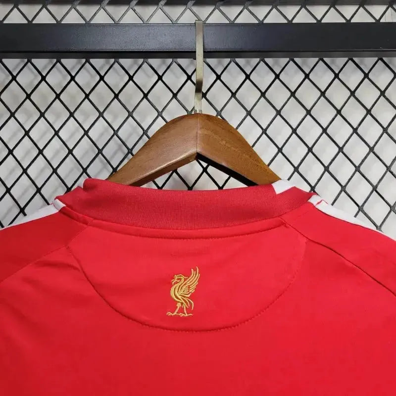"Camisa Liverpool Retrô 2008/09 - Torcedor Masculina Vermelha - Netmantos"