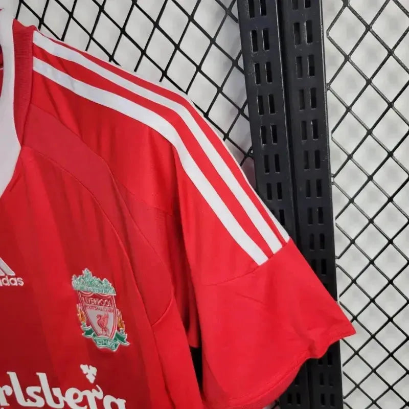"Camisa Liverpool Retrô 2008/09 - Torcedor Masculina Vermelha - Netmantos"