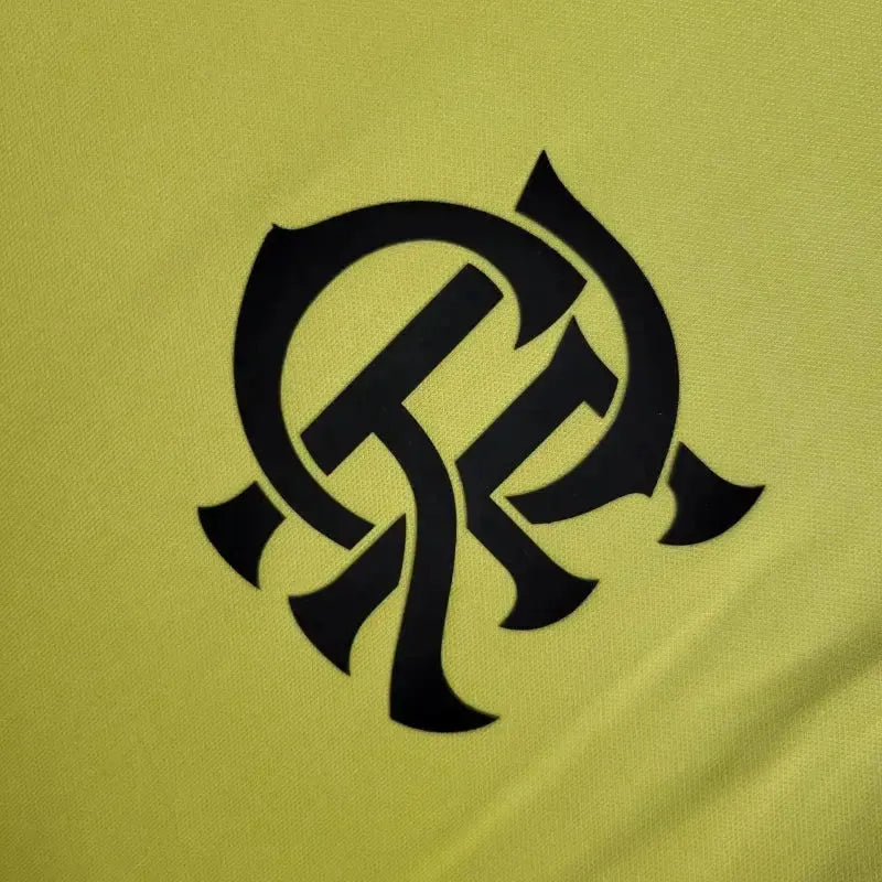 "Camisa Flamengo Treino 24/25 - Torcedor Masculina Amarela - Netmantos"