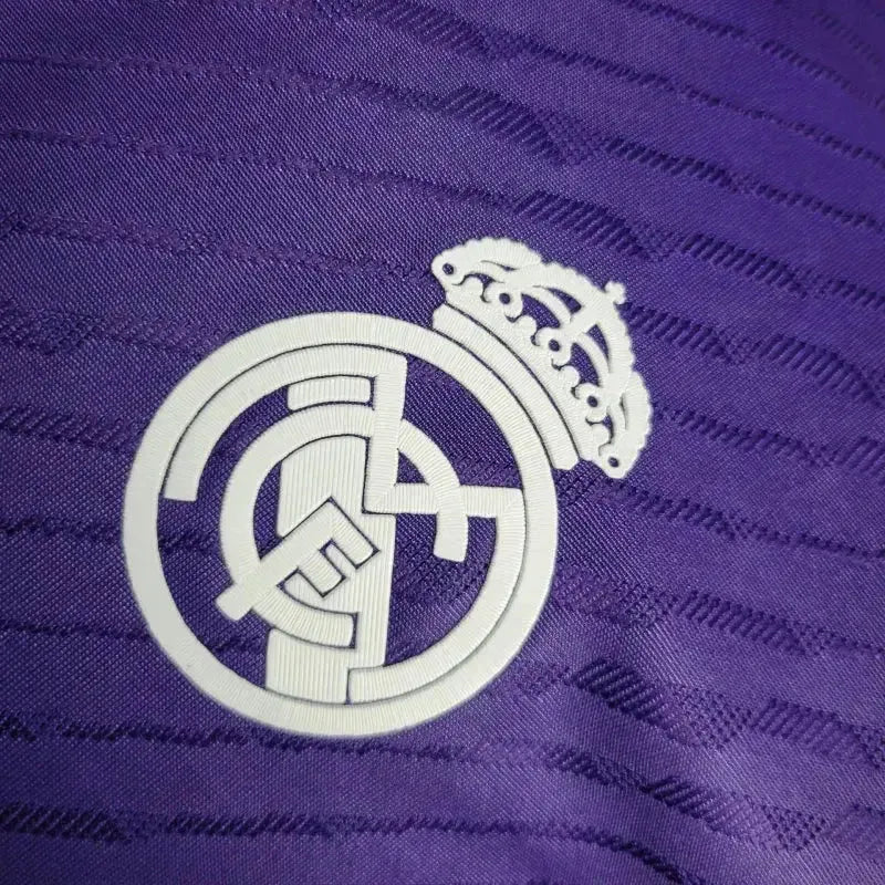 "Camisa Real Madrid Fourth Y3 24/25 - Jogador Masculina Roxa - Netmantos"