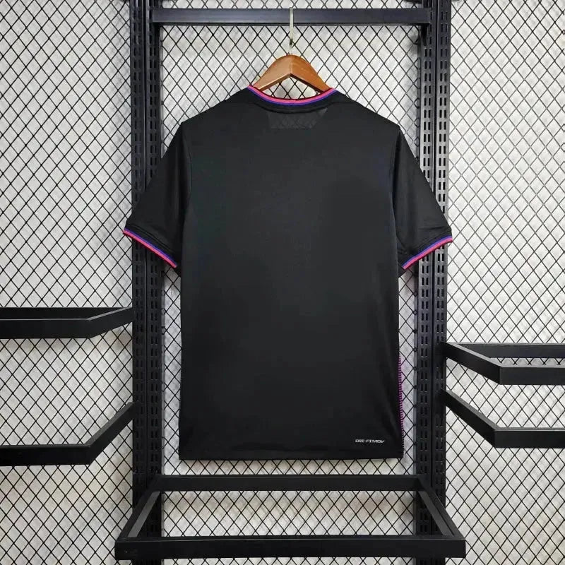 "Camisa Barcelona Edição Especial 24/25 - Torcedor Masculina Preta - Netmantos"