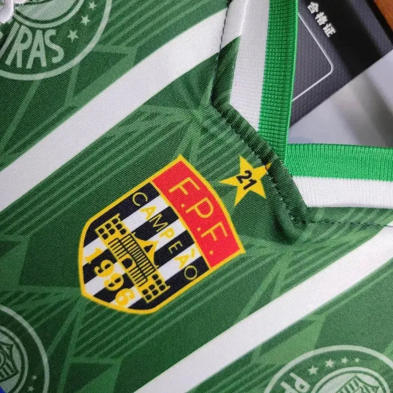 "Camisa Palmeiras Home Retrô 1996 - Torcedor Masculina PARMALAT - Netmantos"