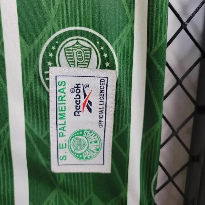 "Camisa Palmeiras Home Retrô 1996 - Torcedor Masculina PARMALAT - Netmantos"