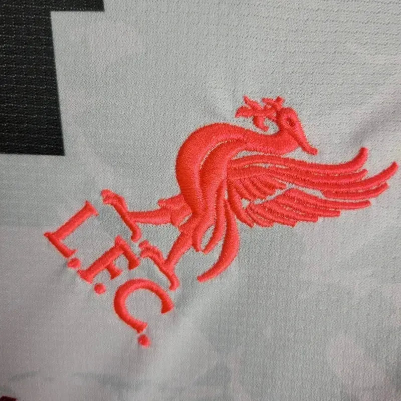 "Camisa Liverpool Edição Especial 24/25 - Torcedor Masculina Vermelha, Preta e Branca - Netmantos"