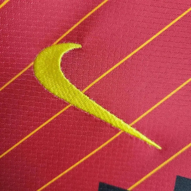 "Camisa Liverpool Edição Especial 24/25 - Torcedor Masculina Vermelha, Preta e Branca - Netmantos"