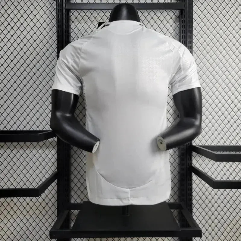 "Camisa Real Madrid Home 24/25 - Jogador Masculina Branca - Netmantos"