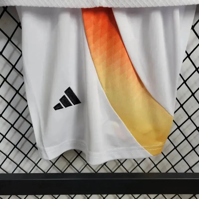 "Camisa Alemanha Home 24/25 - Torcedor Infantil Branca e Laranja - Netmantos"