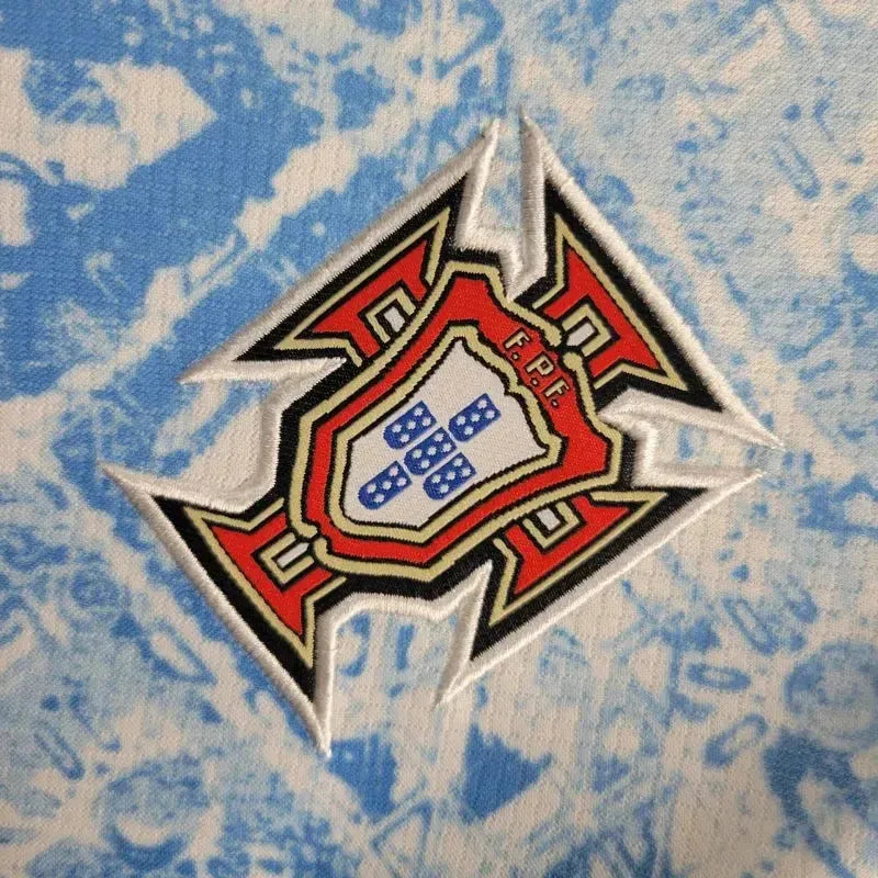 "Camisa Portugal Away 24/25 - Torcedor Feminina Azul - Netmantos"