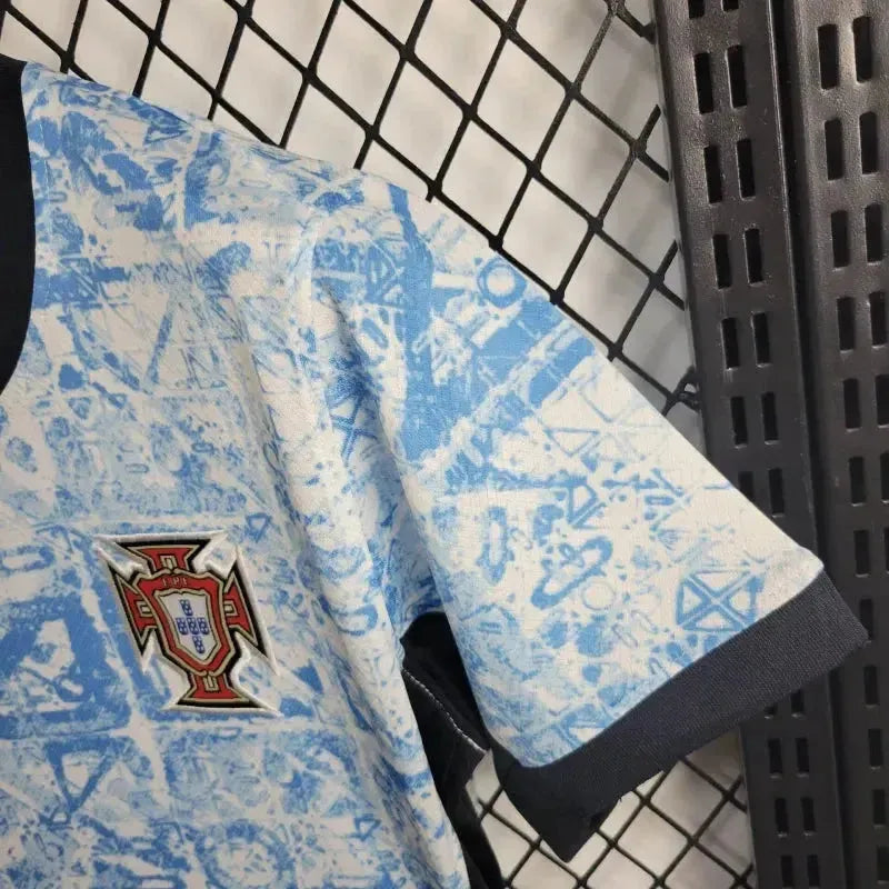 "Camisa Portugal Away 24/25 - Torcedor Feminina Azul - Netmantos"