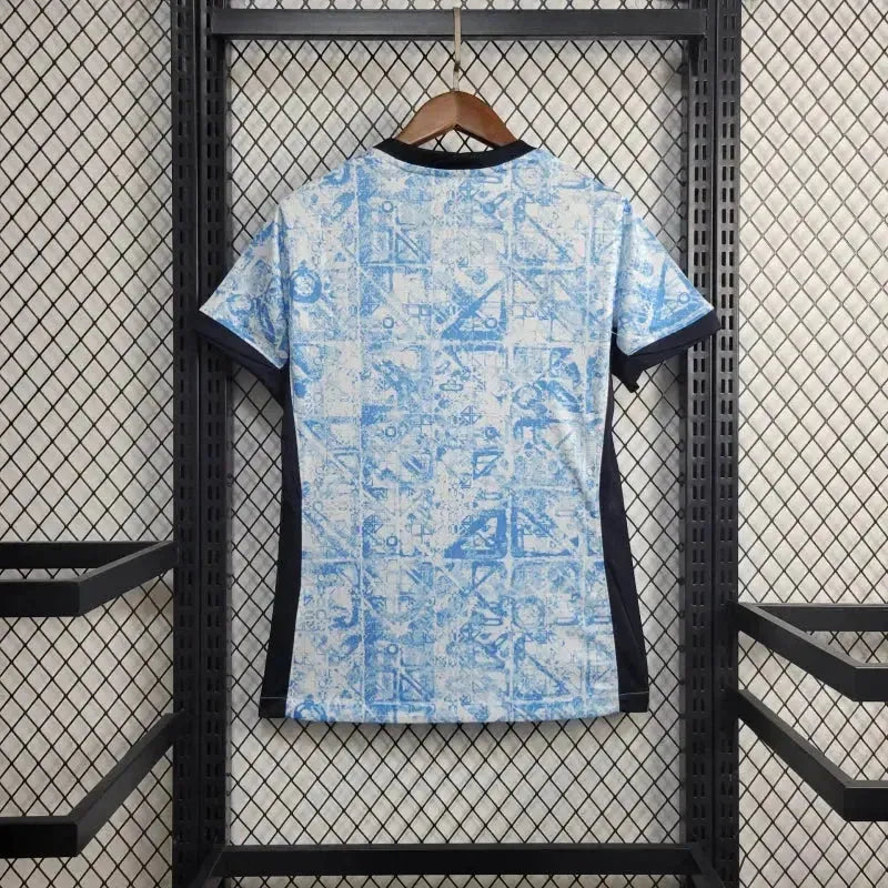 "Camisa Portugal Away 24/25 - Torcedor Feminina Azul - Netmantos"