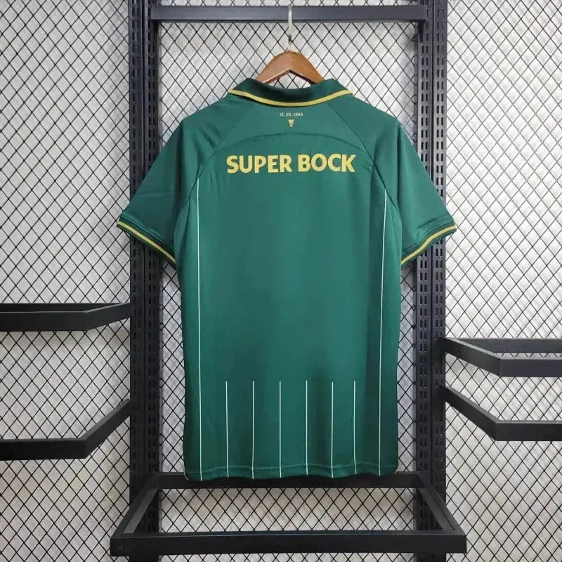 "Camisa Sporting 24/25 - Torcedor Masculina Verde - Netmantos"